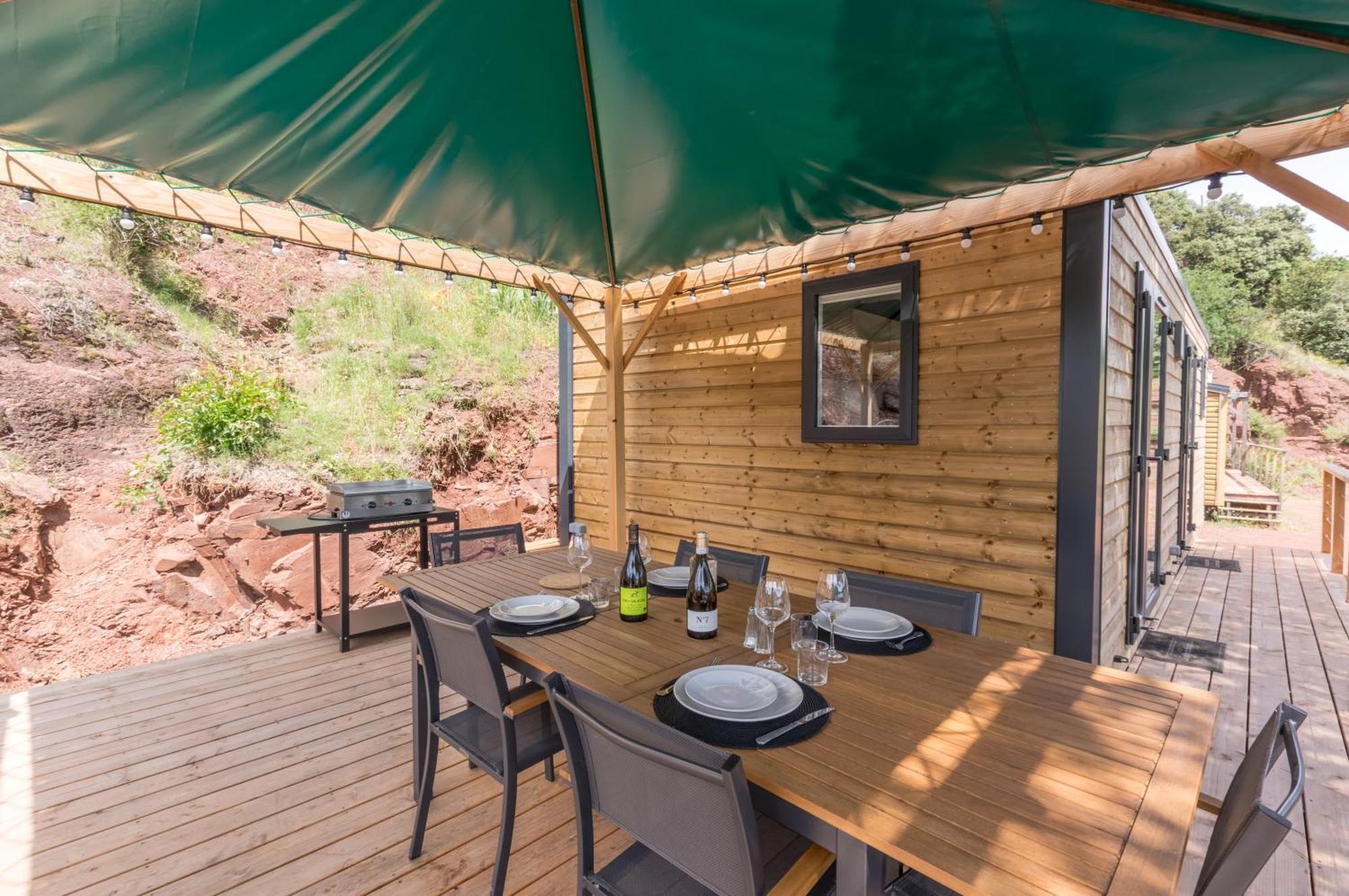 Camping le Mas de Riri Celles  Extérieur photo